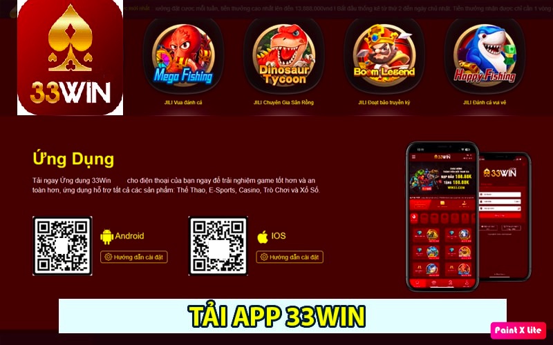 Tải app 33win dễ tham gia giải trí với nhà cái