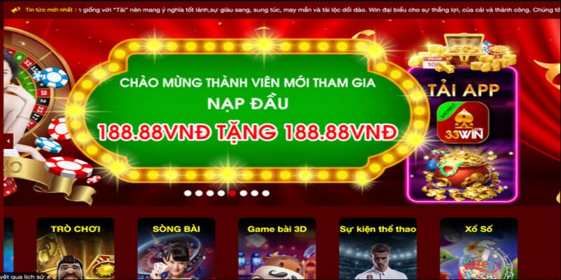 Khuyến mãi 33win